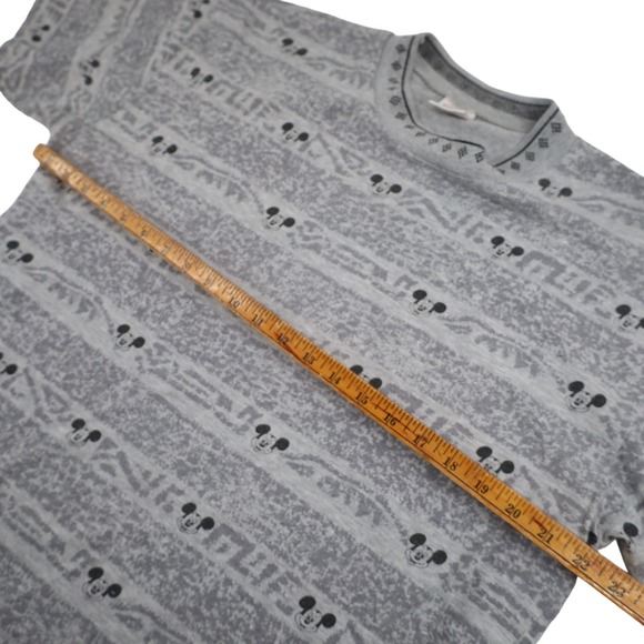 Vintage Disney Allover Mickey Print T Shirt - Picture 9 of 10